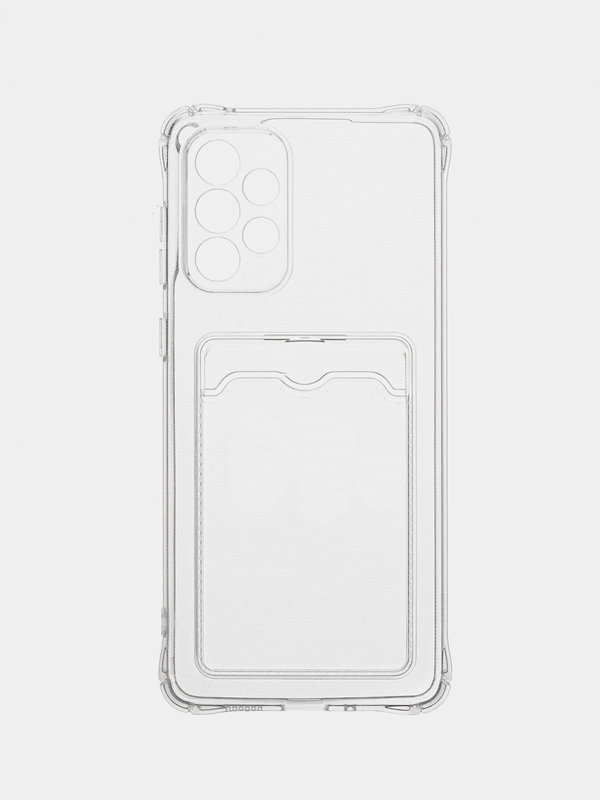 Чехол с карманом для карт Samsung Galaxy A13 A23 A33 A53 A73 A51 A52 A71 A72 A12 A22 A32