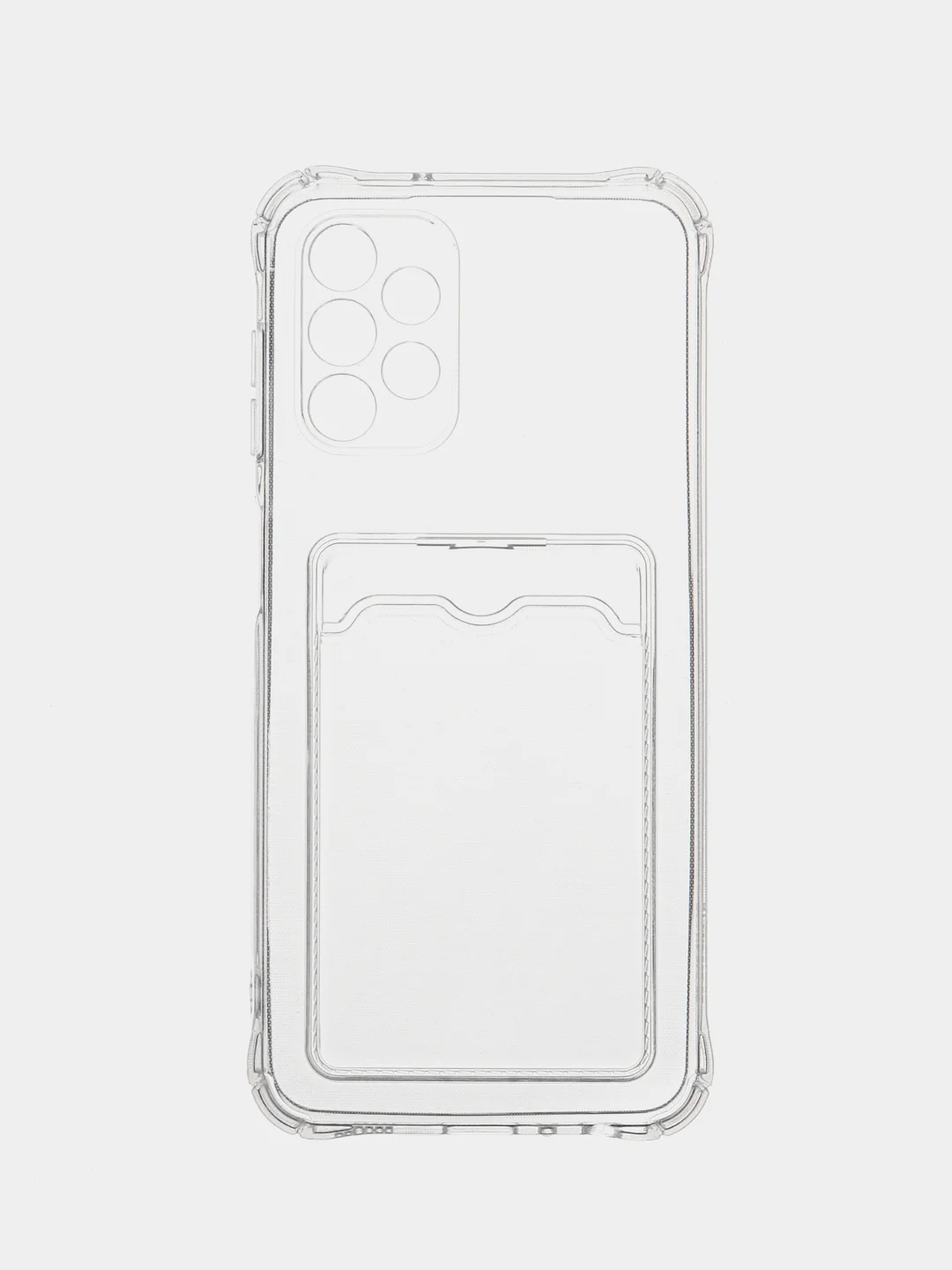 Золотой чехол с карманом для карт Samsung Galaxy A13 A23 A33 A53 A73 A51 A52 A71 A72 A12 A22 A32