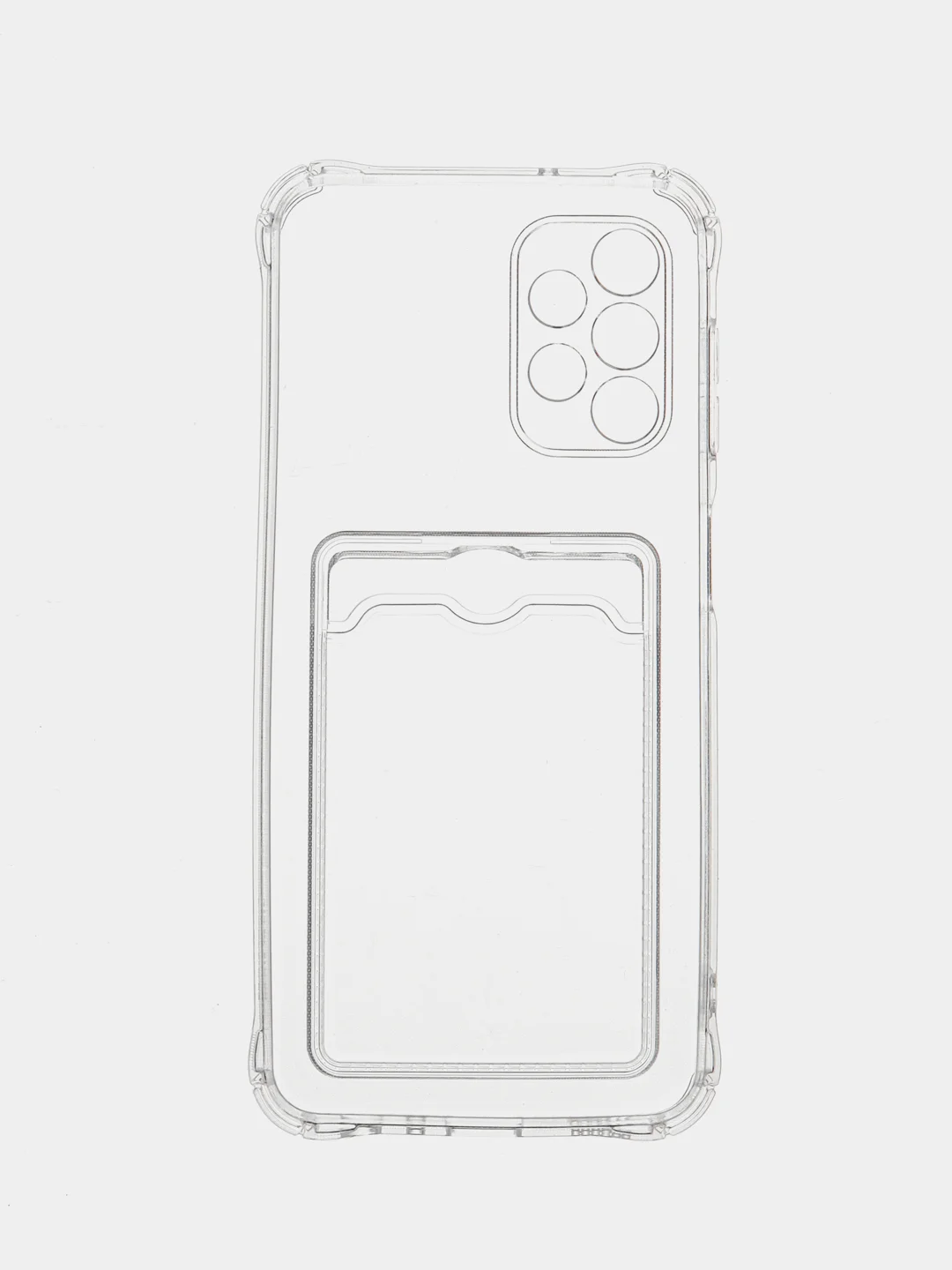 Золотой чехол с карманом для карт Samsung Galaxy A13 A23 A33 A53 A73 A51 A52 A71 A72 A12 A22 A32