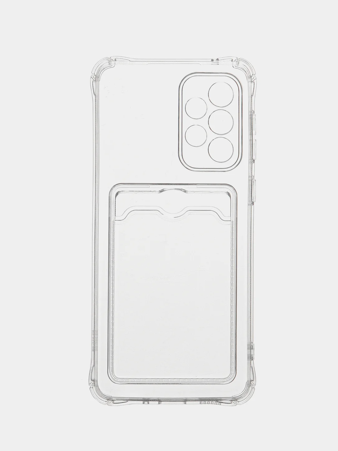 Золотой чехол с карманом для карт Samsung Galaxy A13 A23 A33 A53 A73 A51 A52 A71 A72 A12 A22 A32