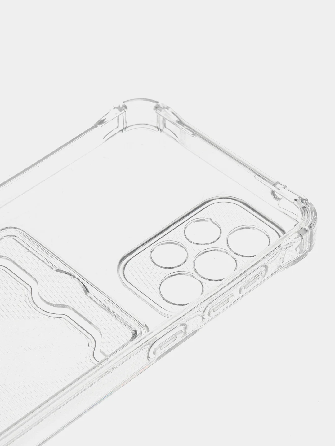 Золотой чехол с карманом для карт Samsung Galaxy A13 A23 A33 A53 A73 A51 A52 A71 A72 A12 A22 A32