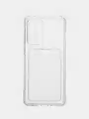 Золотой чехол с карманом для карт Samsung Galaxy A13 A23 A33 A53 A73 A51 A52 A71 A72 A12 A22 A32