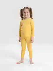 Желтый термобелье детское