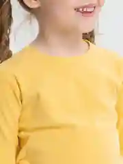 Желтый термобелье детское
