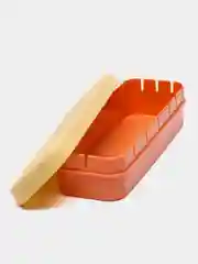 Лимонный органайзер для косметики и кистей, косметичка