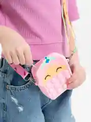 Розовый сумочка "Принцесса Попит", 12,5 х 8,5 х 3,5 см
