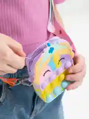 Разноцветный сумочка "Принцесса Попит", 12,5 х 8,5 х 3,5 см