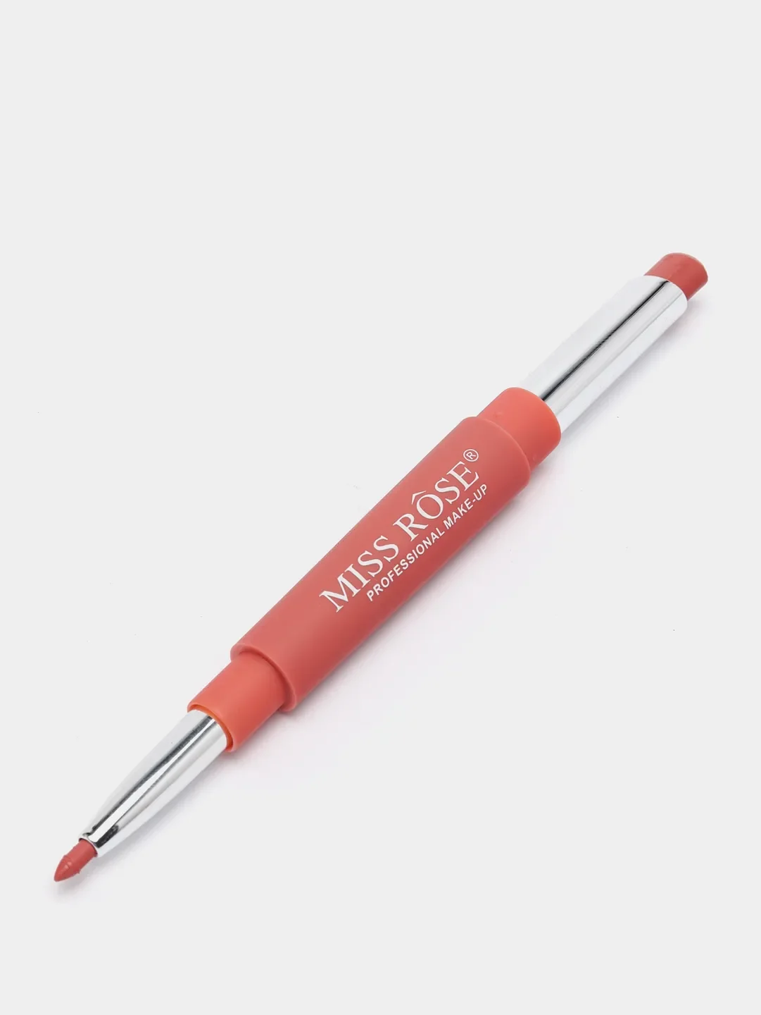 Карандаш для губ MISS ROSE HIGH PIGMENT, 2 в 1
