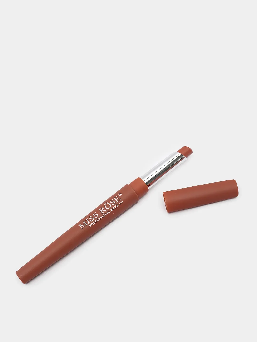 Карандаш для губ MISS ROSE HIGH PIGMENT, 2 в 1