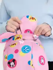 Розовый рюкзак детский для малышей