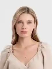 Золотой серьги-кольца со стразами, диаметр 5,5 см