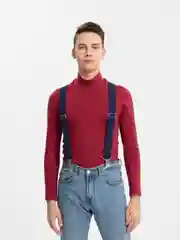 Индиго подтяжки мужские, большой размер