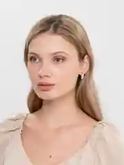 Бежевый серьги Хупинг (Xuping)