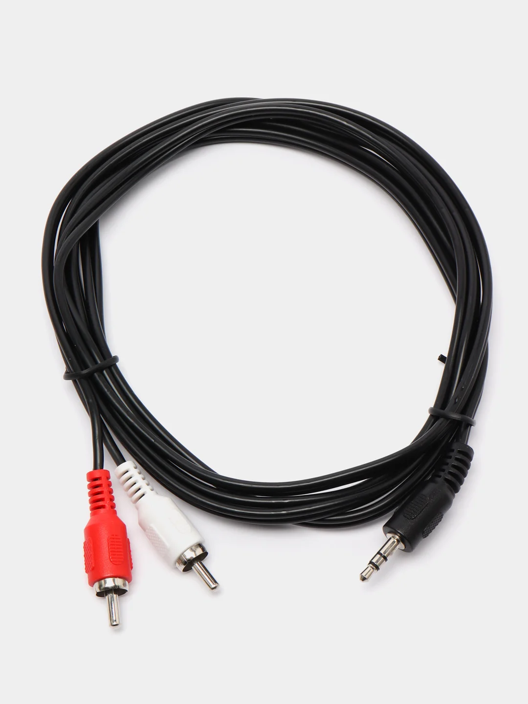 Кабель-тюльпан VCOM 3.5 jack-2RCA, соединительный