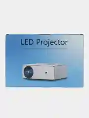Серебряный проектор с беспроводным подключением YG-430 1080P WIFI multiscreen