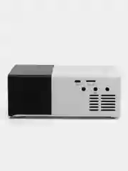 Черный портативный проектор с беспроводным подключением YG-300Plus 1080P WIFI multiscreen