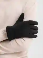 Угольный перчатки мужские, утепленные