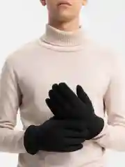 Угольный перчатки мужские, утепленные