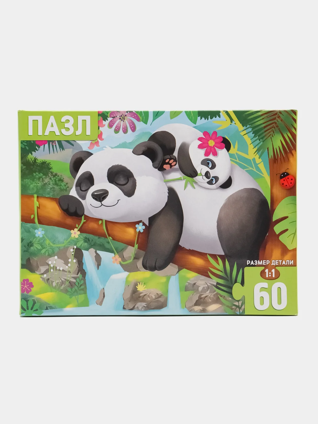 Белый пазлы 60 элементов