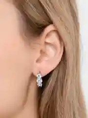 Бежевый серьги Хупинг (Xuping)