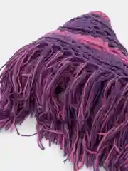 Фуксия шаль-косынка, ручная работа, 100 х 200 см