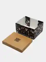 Угольный большая подарочная коробка, складная, 31 х 25 х 16 см