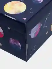 Синий большая подарочная коробка, складная, 31 х 25 х 16 см