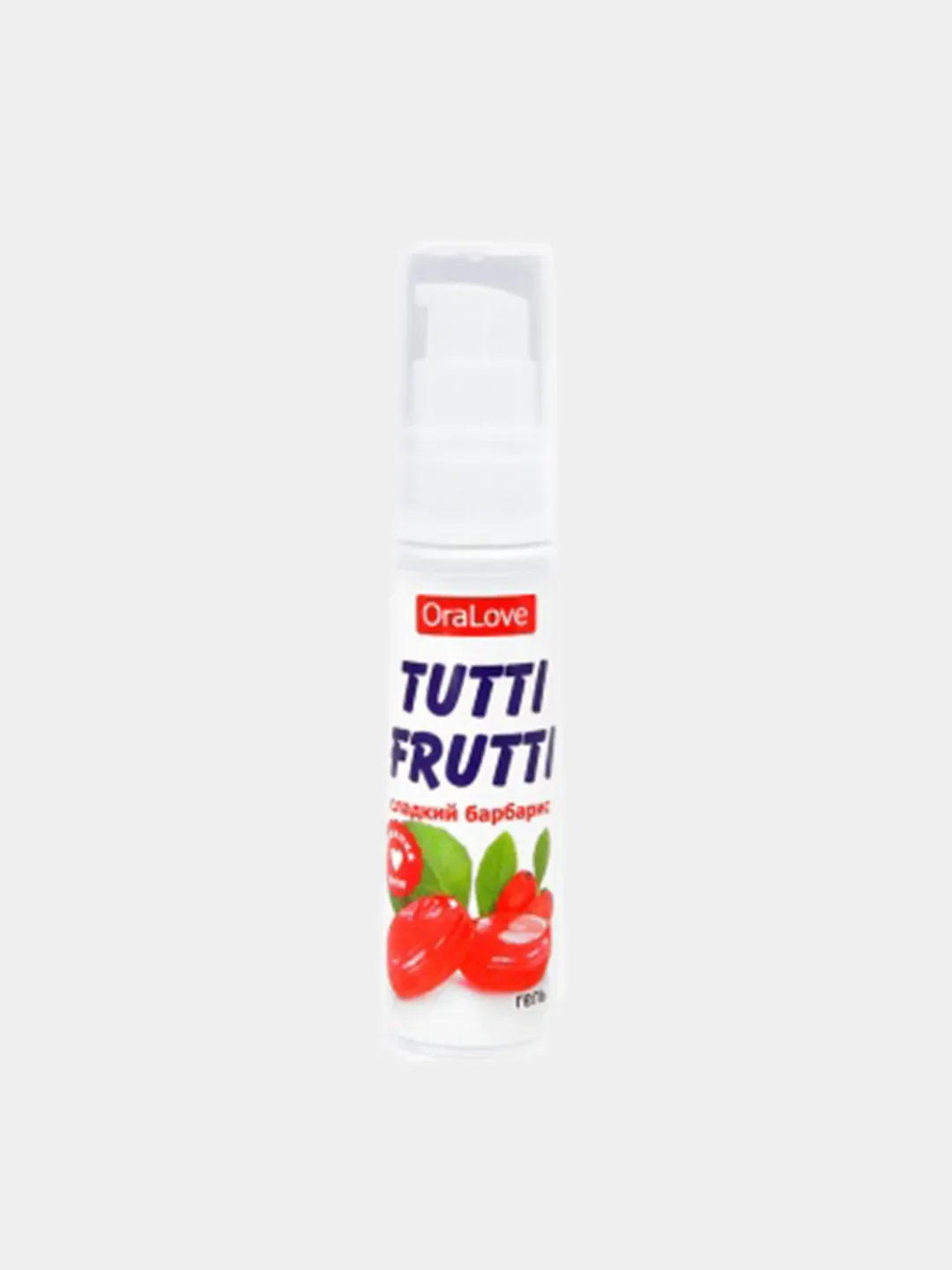 Съедобная гель-смазка "Tutti-frutti" для орального секса со вкусом фруктов 30 гр