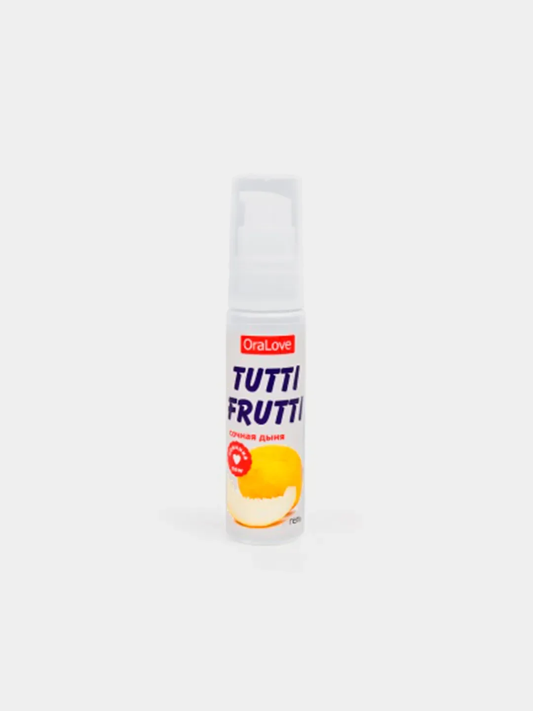 Съедобная гель-смазка "Tutti-frutti" для орального секса со вкусом фруктов 30 гр