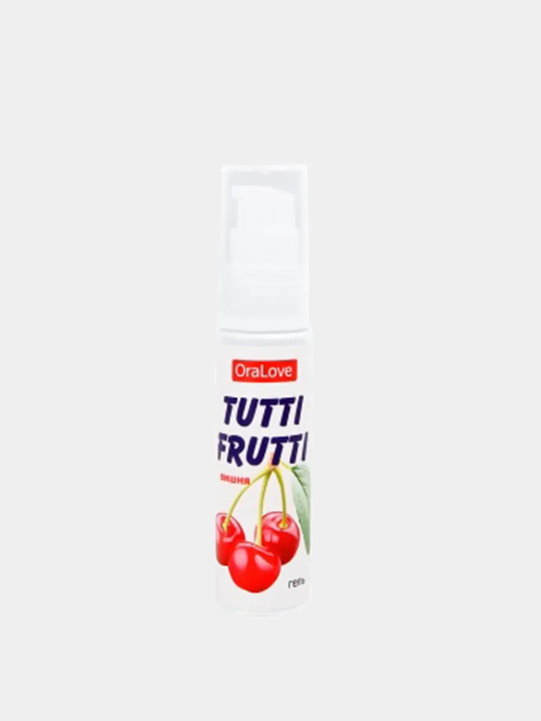 Съедобная гель-смазка "Tutti-frutti" для орального секса со вкусом фруктов 30 гр