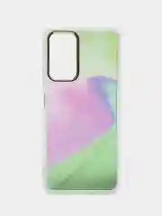 Чехол силиконовый для Note 11, с рисунком, из органического стекла