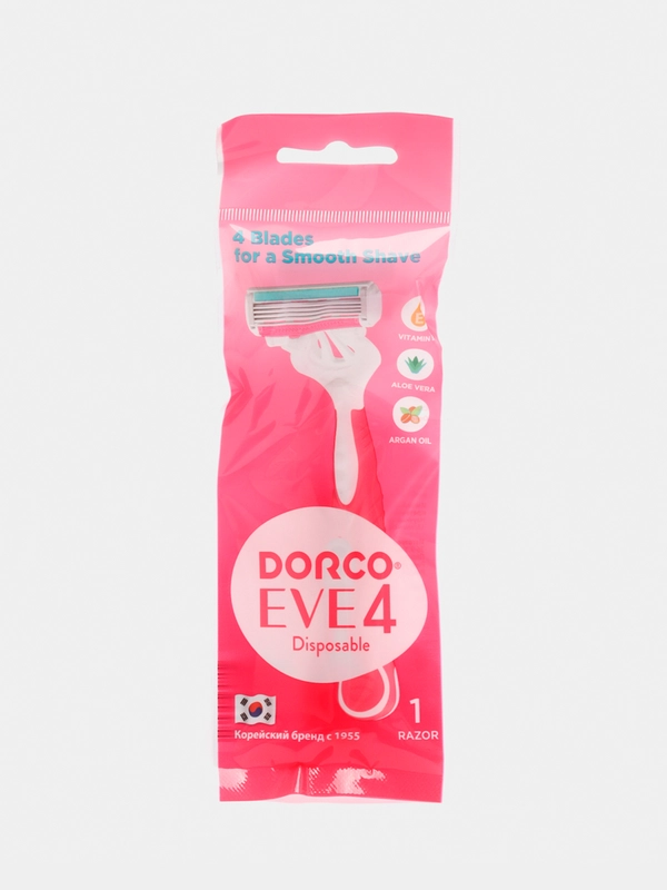 Бритва одноразовая DORCO ЕVE 4 shai, 1шт