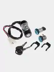 Комплект замков скутера 2-4T FT50QT, 4 контакта, зажигания, переднего ящика, седла