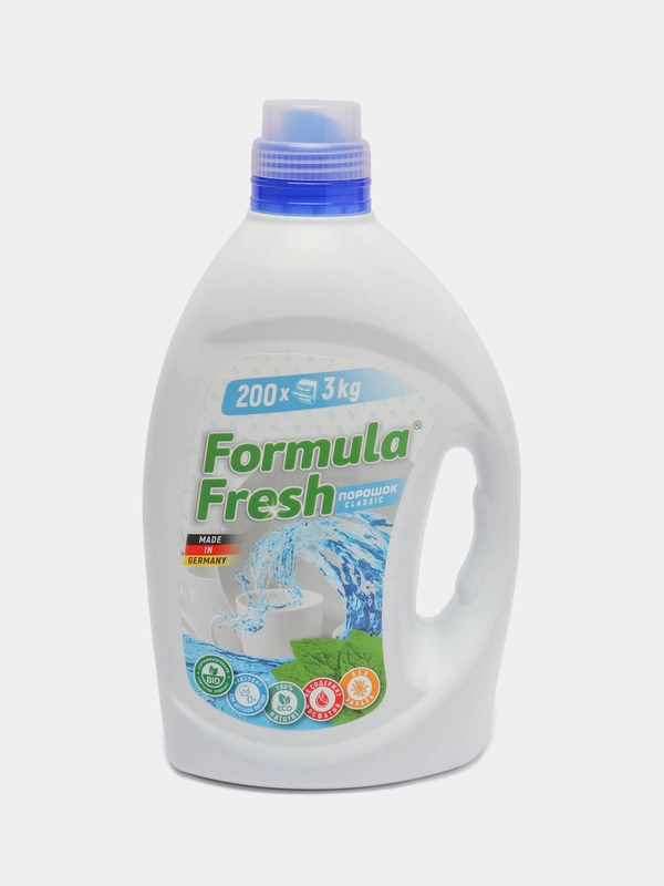 Порошок для посудомоечных машин Formula Fresh All in 1 бесфосфатные 3  кг