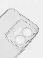 Чехол для Infinix Zero 20, с защитой камеры, силикон, прозрачный