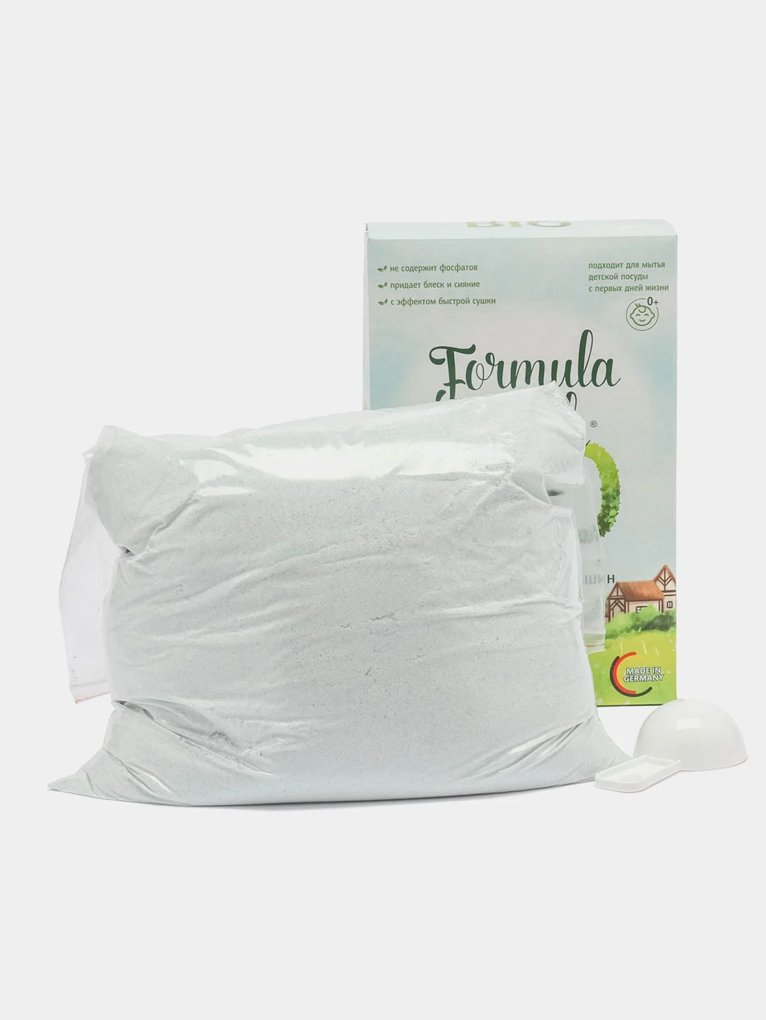 Порошок для посудомоечных машин Bio Formula Fresh All in 1, бесфосфатный