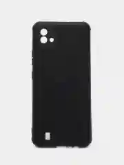 Черный чехол Realme C11 2021 / C20 Реалми С11 2021 / С20 силиконовый, под кожу