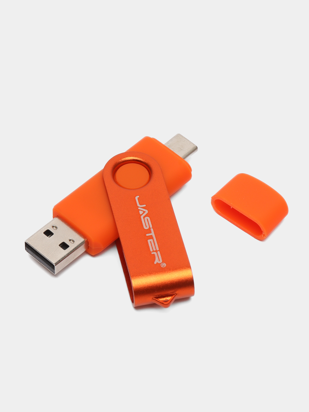 USB флеш-накопитель 2 в 1 для телефона и ПК, флешка с разъемами USB и  type-c купить по цене 799 ₽ в интернет-магазине KazanExpress