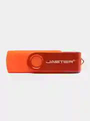Оранжевый usb флеш-накопитель 2 в 1 для телефона и ПК, флешка с разъемами USB и type-c