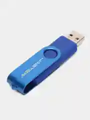 Синий usb флеш-накопитель 2 в 1 для телефона и ПК, флешка с разъемами USB и type-c