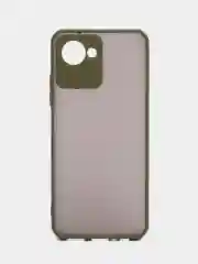 Лесной зеленый чехол Realme C30 C30s Narzo 50i Prime Реалми С30 пластиковый матовый, с цветными кнопками