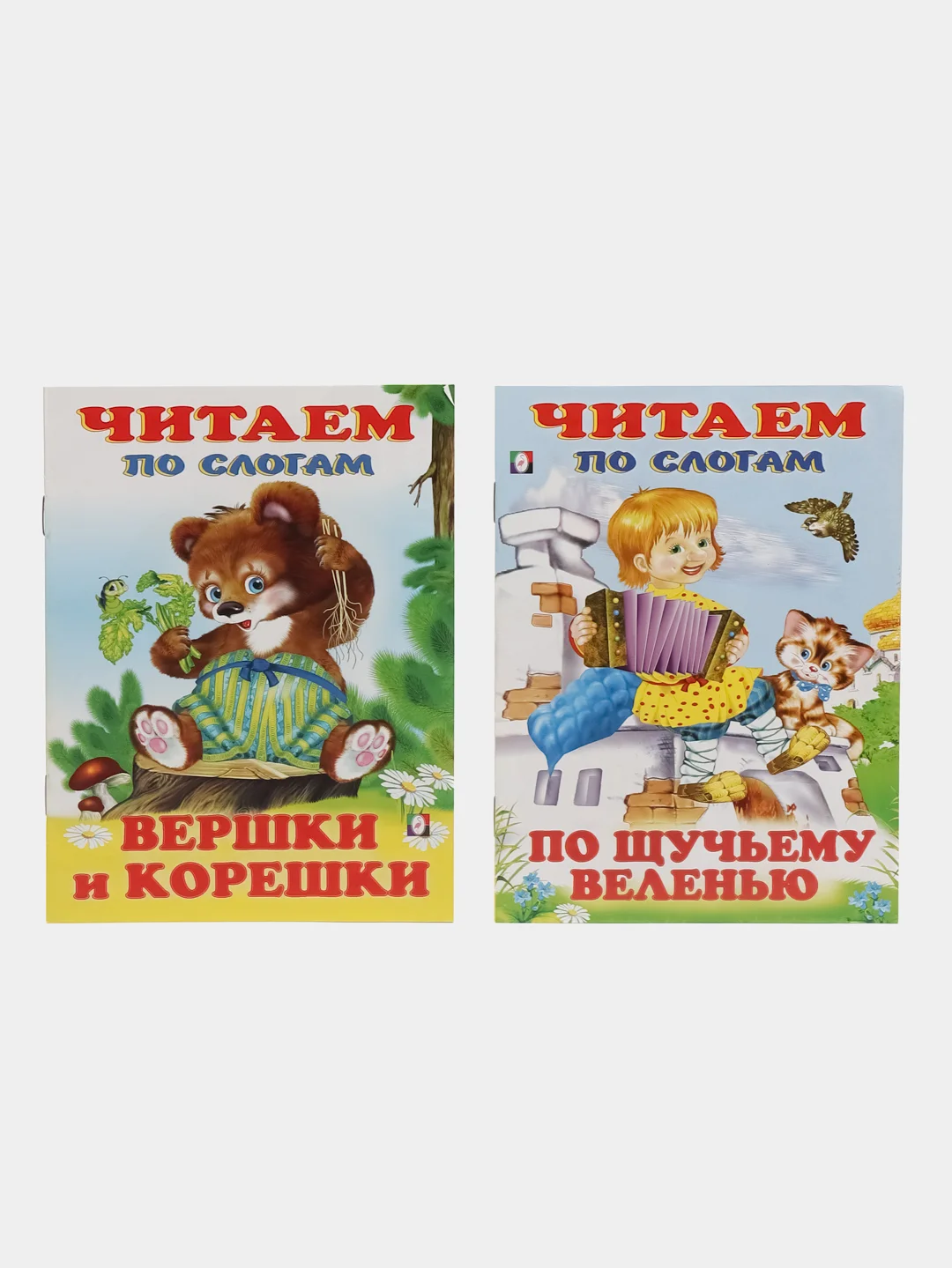 Черный книга детская "Читаем по слогам"