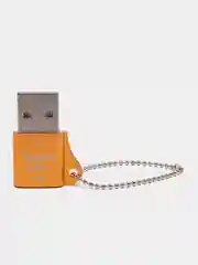 Оранжевый переходник Type-C для передачи данных, зарядка iPhone Type-С usb 3.0, аудиоконвертер