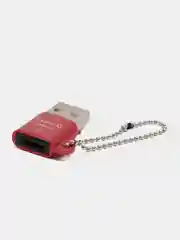 Красный переходник Type-C для передачи данных, зарядка iPhone Type-С usb 3.0, аудиоконвертер