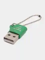 Зеленый переходник Type-C для передачи данных, зарядка iPhone Type-С usb 3.0, аудиоконвертер