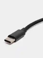 Черный переходник OTG с Type-C на USB, отг юсб для телефона и micro USB, адаптер-переходник OTG