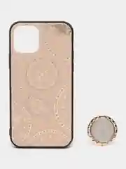 Золотой чехол "Time" со стразами и подставкой для iPhone XR X 7 8 Plus XSMax XS 7 6S 6 Plus