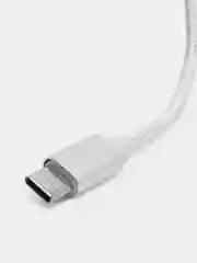 Серебряный переходник OTG с Type-C на USB, отг юсб для телефона и micro USB, адаптер-переходник OTG