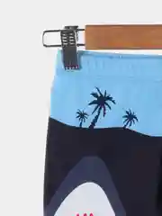 Синий детские плавки для мальчика