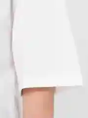 Молочный футболка оверсайз